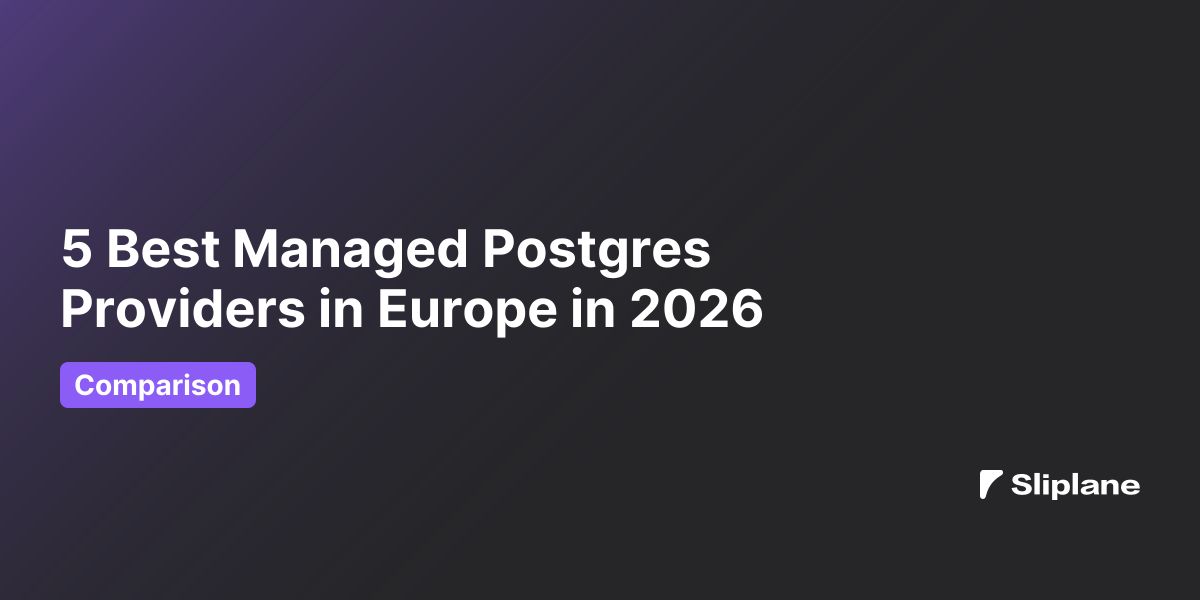 5 Best Managed Postgres Providers in Europe in 2026