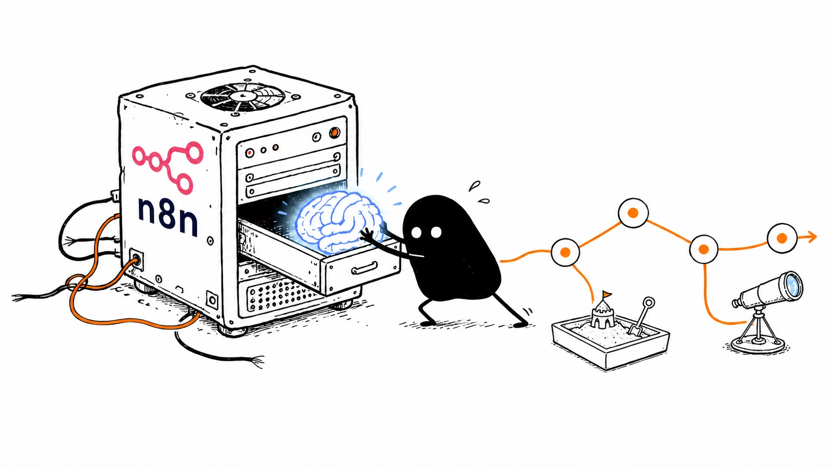 Self-hosting n8n with Its Brand-New AI Assistant on a Hetzner Ubuntu Server